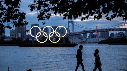 Certains Japonais demandent l'annulation des Jeux olympiques. (CHARLY TRIBALLEAU / AFP)