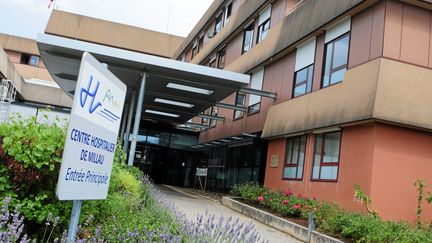 Le centre hospitalier de Millau, dans l'Aveyron, en juillet 2014. (Photo d'illustration) (EVA TISSOT / MAXPPP)