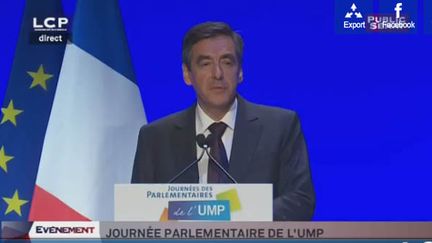 François Fillon (Photo à partir d'une capture d'écran sur le LCP)