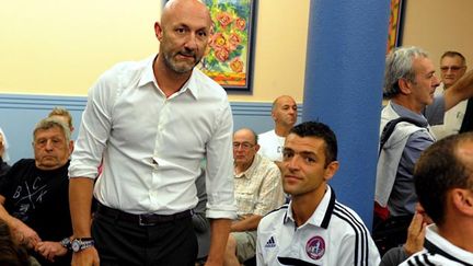 &nbsp; (Fabien Barthez dirigeant du club de Luzenac lors du dernier recours au tribunal © Maxppp)