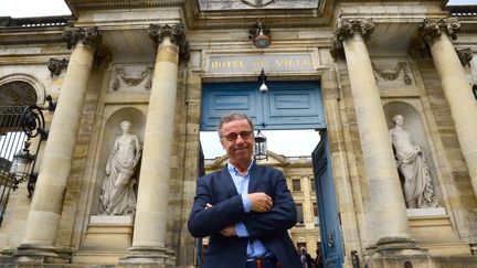 Pierre Hurmic, le nouveau maire de Bordeaux, le 1 juillet 2020. (MEHDI FEDOUACH / AFP)