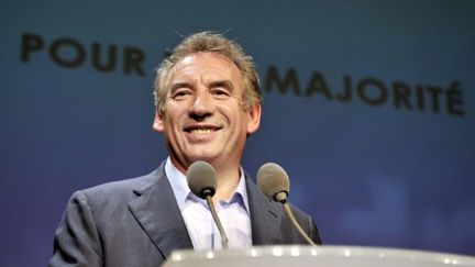 François Bayrou lors de l'université d'été du Modem le 16 septembre (AFP)