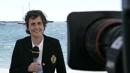 Pascale Deschamps, envoyée spéciale de France 2
 (Bernard Brun / France Télévisions)