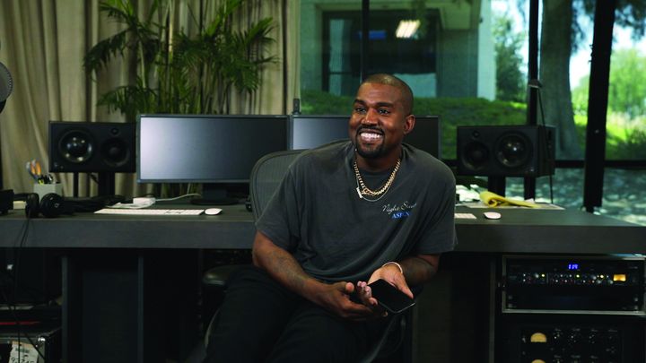 Kanye West interviewé pour le documentaire "colette, mon amour". 2020 (HUGUES LAWSON-BODY)