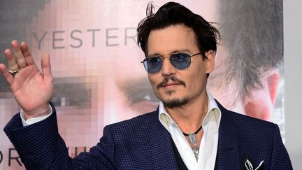 L'acteur Johnny Depp, en avril 2014 &agrave; Los Angeles (Etats-Unis). (FREDERIC J. BROWN / AFP)