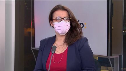 Cécile Duflot, directrice général d'Oxfam France, le 17 janvier 2022. (FRANCEINFO / RADIO FRANCE)