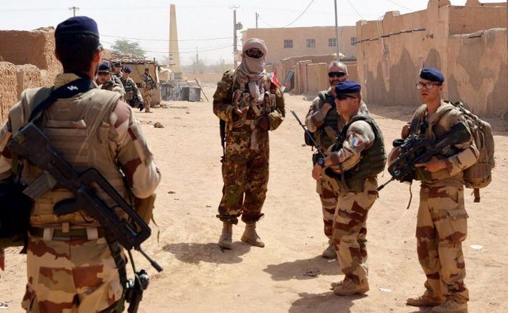 Patrouille française de l'opération barkhane à Kidal au Mali. (AFP)