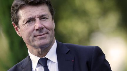 Le d&eacute;put&eacute;-maire de Nice, le 14 juin 2013, lors d'un meeting de soutien &agrave; Fran&ccedil;ois Fillon, &agrave; Mandelieu-la-Napoule (Alpes-Maritimes). (JEAN-CHRISTOPHE MAGNENET / AFP)