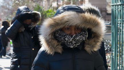 Froid polaire à New-York.&nbsp; (STEPHANIE KEITH / GETTY IMAGES NORTH AMERICA / GETTY IMAGES)