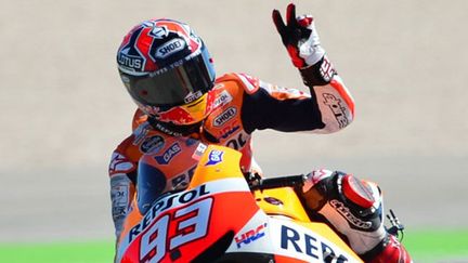 Le pilote espagnol Marc Marquez