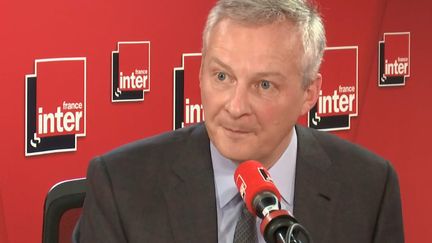 Bruno Le Maire, invité du&nbsp;grand entretien d'Ali Baddou et Alexandra Bensaid à 8h20 sur France Inter. (FRANCE INTER / RADIOFRANCE)