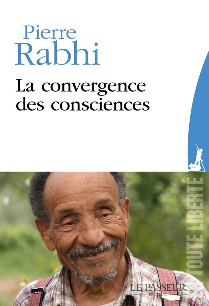 La couverture du dernier livre de Pierre Rabhi (2016)
 (Le Passeur)