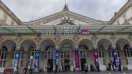 La gare de l'Est à Paris, le 16 juillet 2024. (ANDRE PAIN / EPA)