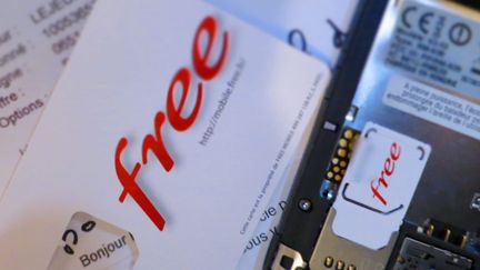 L'offre Free Mobile a &eacute;t&eacute; lanc&eacute;e sur le march&eacute; le 10 janvier 2012. (LEJEUNE / LE PARISIEN / MAXPPP)