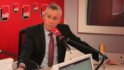 François Molins, ex-procureur du parquet de Paris et désormais&nbsp;procureur général à la Cour de cassation, était l'invité de France Inter mardi 30 octobre.&nbsp; (ANNE AUDIGIER / FRANCE-INTER)