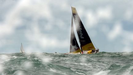 Bernard Stamm et Jean Le Cam (Cheminées Poujoulat)