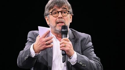 L'eurodéputé LFI Damien careme, le 16 mars 2024. (BERTRAND GUAY / AFP)