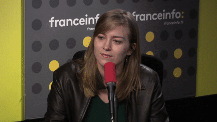 Raphaëlle Rémy-Leleu, porte-parole de l'association&nbsp;Osez le féminisme, le 30 octobre 2017. (FRANCEINFO)