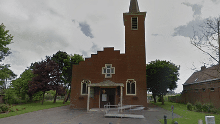 L'église Saint-Nicolas à Zuydcoote. (GOOGLE STREET VIEW / FRANCEINFO)