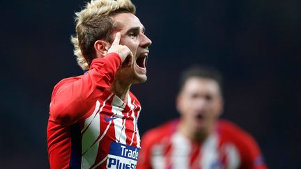 Antoiune Griezmann tout à sa joie avec l'Atlético