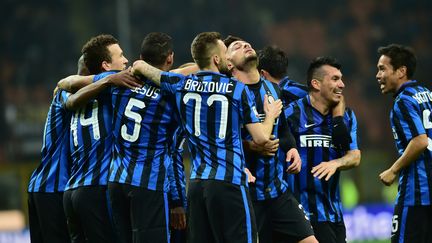 La joie des Interistes (GIUSEPPE CACACE / AFP)