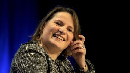 Valérie Rabault, rapporteure générale du Budget, le 20 novembre 2014, à Paris.&nbsp; (ERIC PIERMONT / AFP)