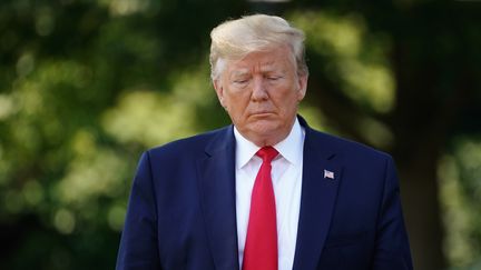 Le président américain, Donald Trump, à Washintn DC, le 26 juin 2019.&nbsp; (MANDEL NGAN / AFP)