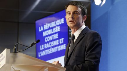 &nbsp; (Manuel Valls a dévoilé ce vendredi le plan de lutte contre le racisme et l'antisémitisme © REUTERS/Philippe Wojazer)