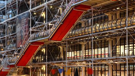 Le Centre Pompidou va être en travaux pendant un an, pour rénover sa chenille
 (Manuel Cohen / Mcohen / AFP)