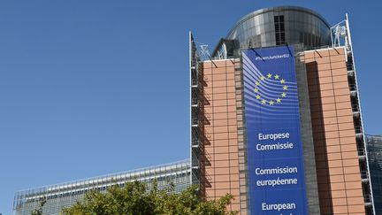 Le siège de la Commission européenne à Bruxelles en Belgique. (MAXPPP)