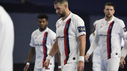 Les Parisiens s'inclinent face au FC Barcelone en demi-finale de la Ligue des Champions. (INA FASSBENDER / AFP)