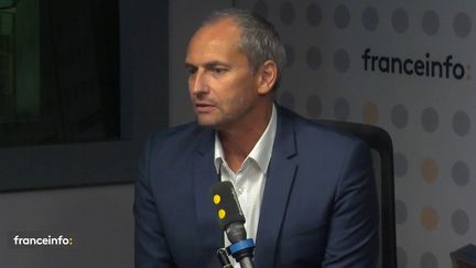 Louis Laforge, journaliste pour franceinfo, le 7 septembre 2022. (FRANCEINFO / RADIO FRANCE)