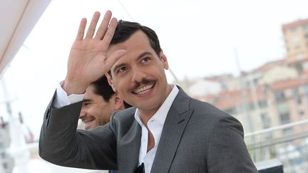 L'acteur Laurent Lafitte au festival de Cannes, le 11 mai 2016. (EKATERINA CHESNOKOVA / AFP)