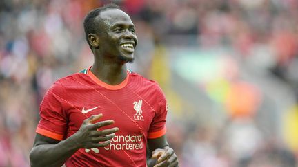 Sadio Mané lors d'un match de pré-saison avec Liverpool le 8 août. (PHILIP BRYAN / PROSPORTSIMAGES / AFP)