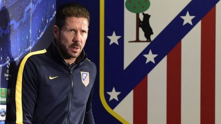 L'entraîneur de l'Atletico Madrid, Diego Simeone