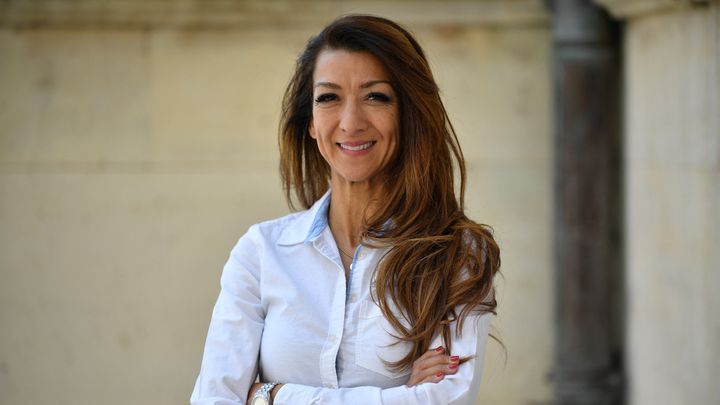 La députée Sabrina Agresti-Roubache, à l'Assemblée nationale, le 21 juin 2022. (JULIEN DE ROSA / AFP)