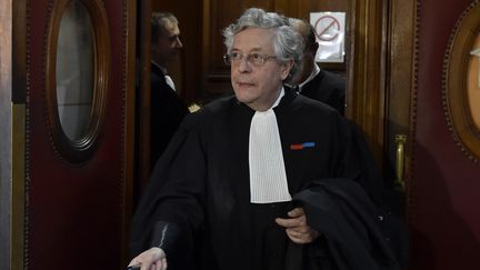 L'avocat&nbsp;Xavier Normand-Bodard au tribunal de Paris, le 4 janvier 2016. (ALAIN JOCARD / AFP)