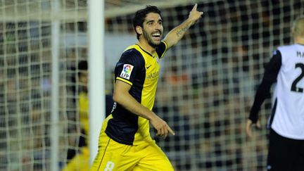 Le joueur de l'Atletico, Raul Garcia