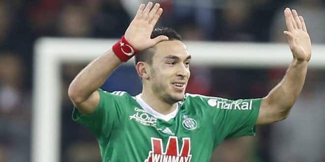 L'attaquant de Saint-Etienne Mevlut Erding