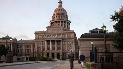 Le siège du gouvernement fédéral texan, à Austin (Etats-Unis) le 20 septembre 2021 (TAMIR KALIFA / GETTY IMAGES NORTH AMERICA)