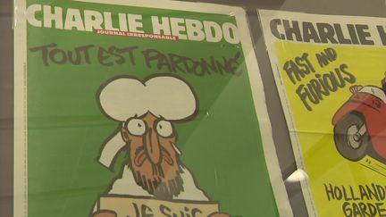 50 ans de Unes de Charlie Hebdo à l'honneur dans une exposition du Centre internationla du dessin de presse de Saint-Just-le-Martel (Haute-Vienne) (France 3 Nouvelle Aquitaine)