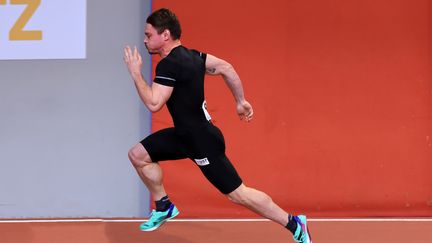 Dimitri Jozwicki lors des championnats de France indoor à Metz, le 18 février 2023. (FLORENT PERVILLE / FFH)