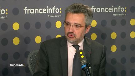 Daniel Keller, le président de l'association des anciens élèves de l'Ena, sur franceinfo le 18 février 2020. (FRANCEINFO / RADIOFRANCE)