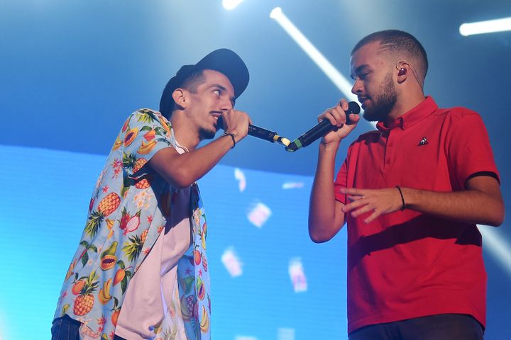 Bigflo et Oli aux Eurockéennes, 5 juillet 2018
 (SEBASTIEN BOZON / AFP)