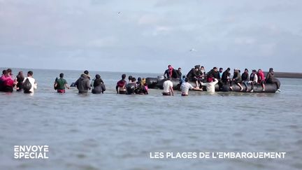 La toute dernière technique des passeurs : le taxi-boat.