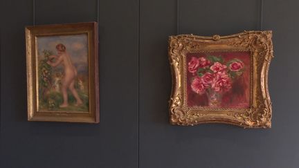 Ces deux tableaux de Renoir font partie des oeuvres volées par les nazis. (FRANCE 3)