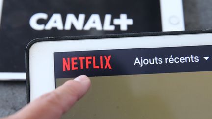 Netflix et Canal+ (illustration). (JEAN-FRANCOIS FREY / MAXPPP)