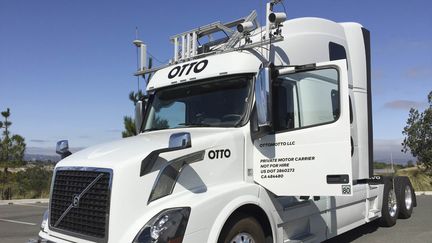 Le camion autonome mis au point par la start-up Otto. (REUTERS  STAFF / X01095)