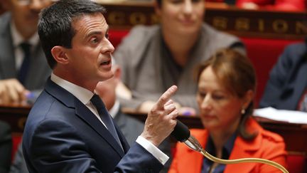 Manuel Valls, le 6 juillet 2016, à l'Assemblée nationale.&nbsp; (REGIS DUVIGNAU / REUTERS)