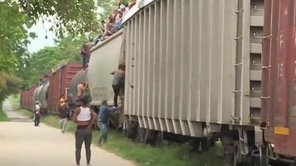 Mexique : des migrants à bord du train de l'enfer